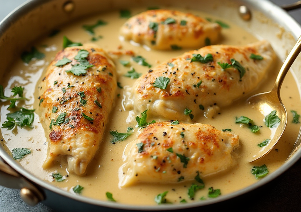 Garlic Parmesan Chicken - yumifyrecipes