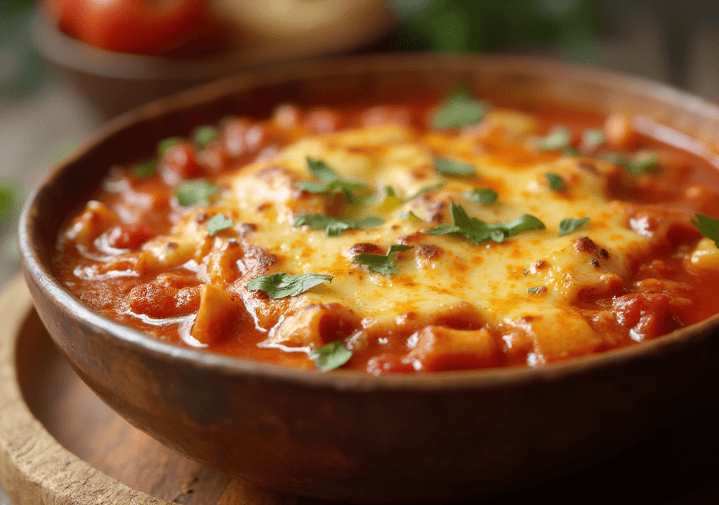 Cheesy Lasagna Soup