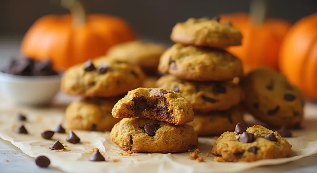 Pumpkin Chocolate Chip Cookies: Easy, Chewy, and Delicious