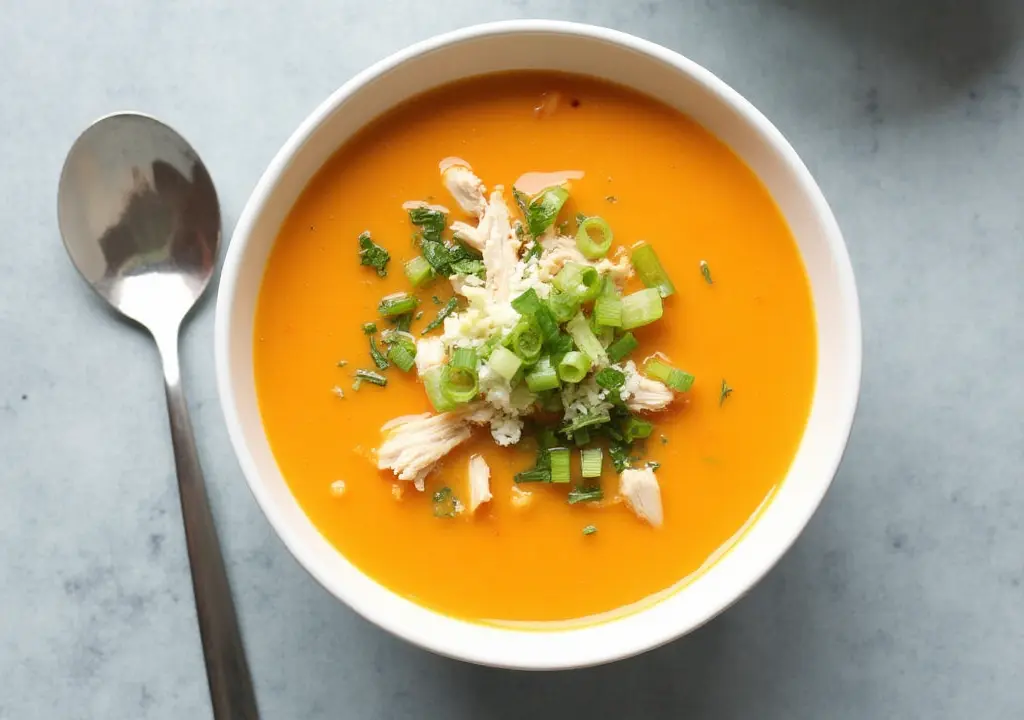 Fall Soup Sensation: Spicy Buffalo Blue Cheese Chicken Soup