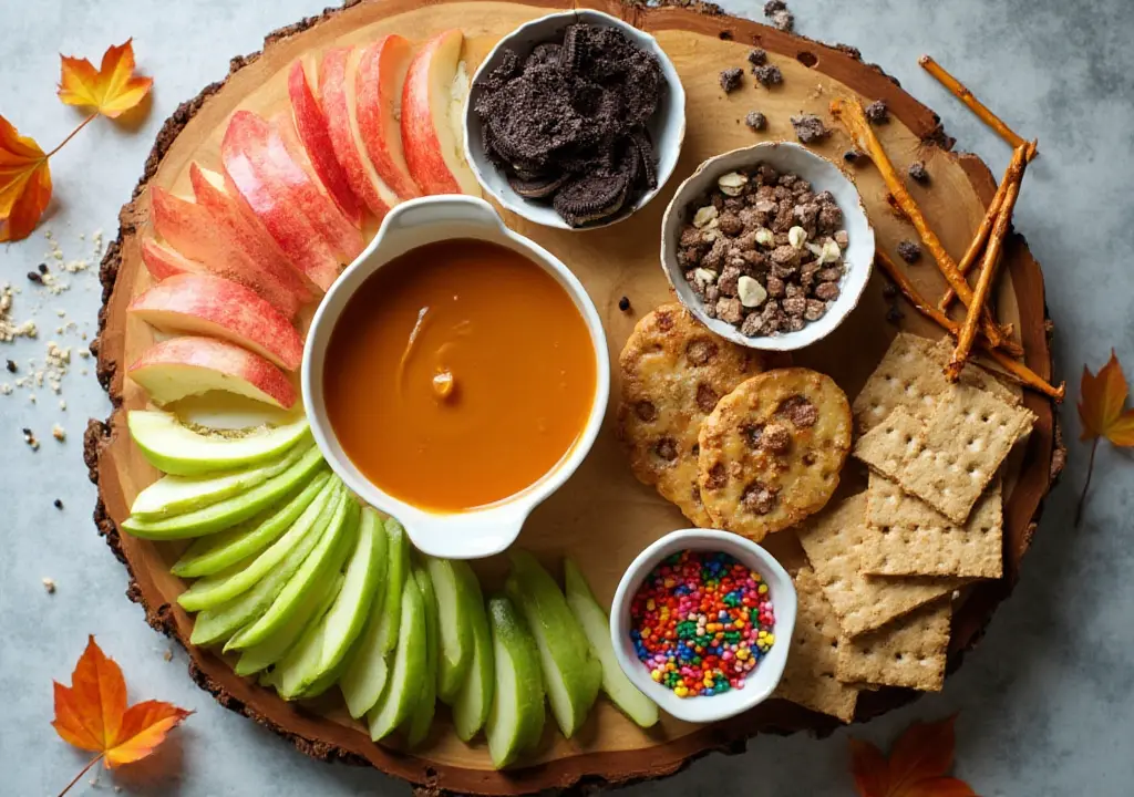 Caramel Apple Charcuterie Board: A Fun Fall Treat Station