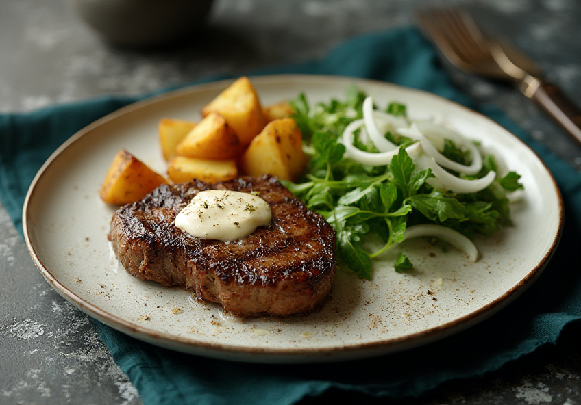 Discover the secret to juicy, flavorful baked rib-eye steaks! This simple recipe uses Dale's seasoning for a perfect crust and effortless cooking.