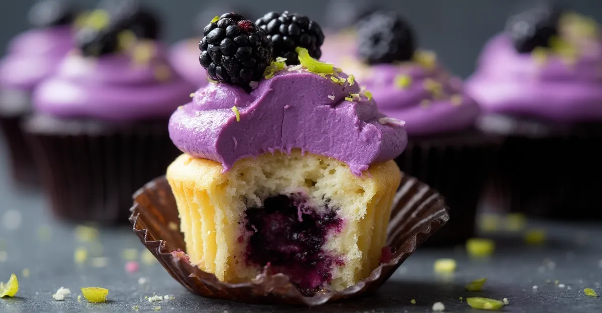 Unleash the Magic of Blueberry Lime Cheesecake Cupcakes: A Zesty Dessert Sensation